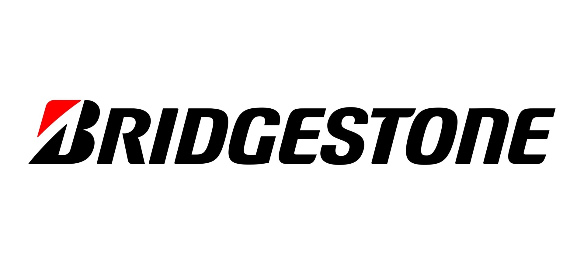 A black and white image of the logo for bridgestone.