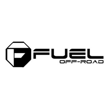 A green background with the word fuel off road written in black.