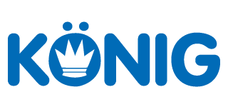 A blue logo with the word " honi " in it.